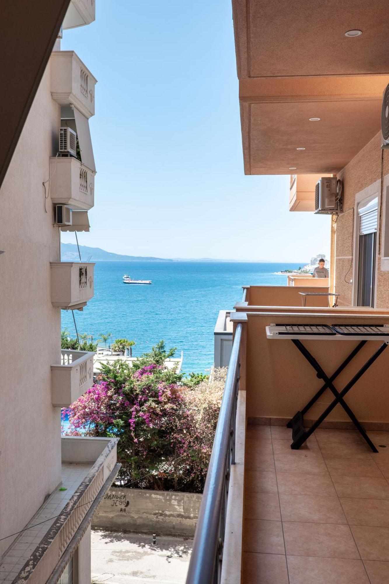 Noel Sea View Apartments Saranda Kültér fotó