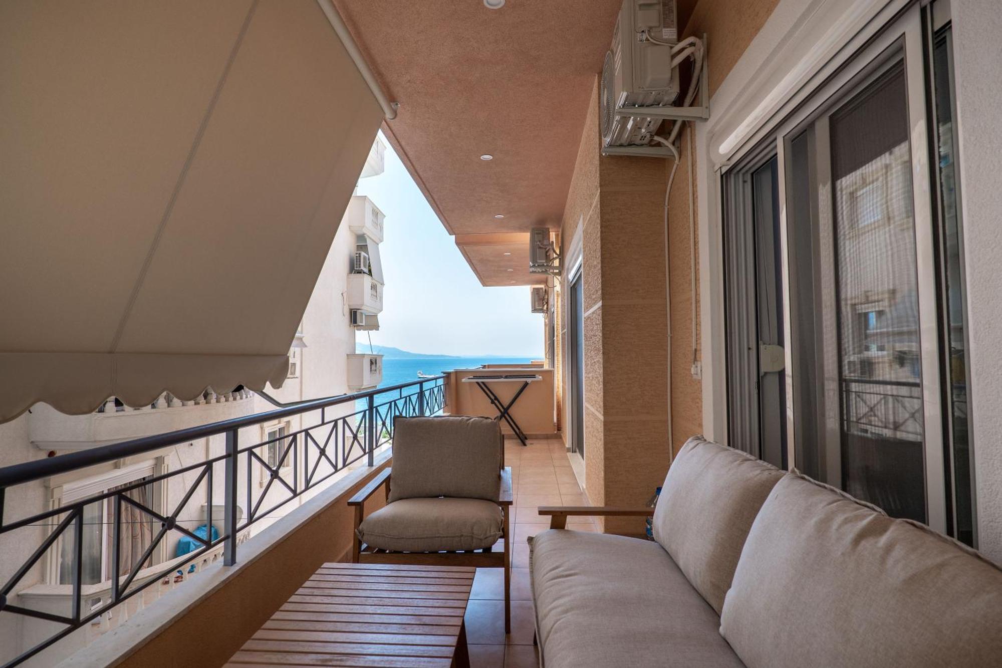 Noel Sea View Apartments Saranda Kültér fotó